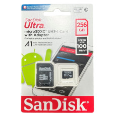 Флэш карта SanDisk Ultra 256GB (текстовые файлы)