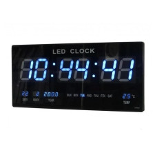 Электронные светодиодные настольные часы EL-4622 blue