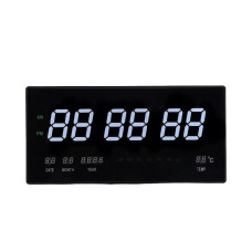 Электронные светодиодные настольные часы EL-4622 white